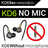 In-Ear Headphones Model KD6